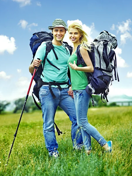 Pareja en viaje . — Foto de Stock