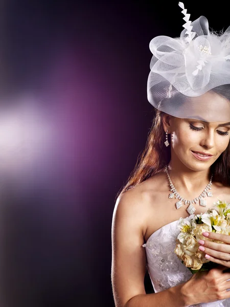 Mujer con vestido de novia  . —  Fotos de Stock