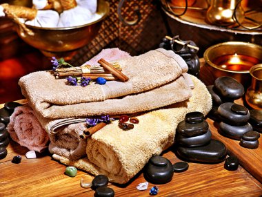 Ayurveda spa masaj natürmort
