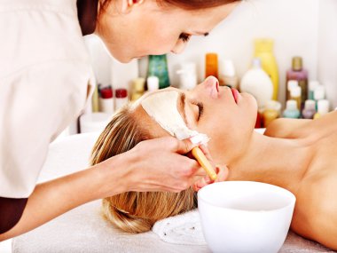 Kil maskesi güzellik Spa.