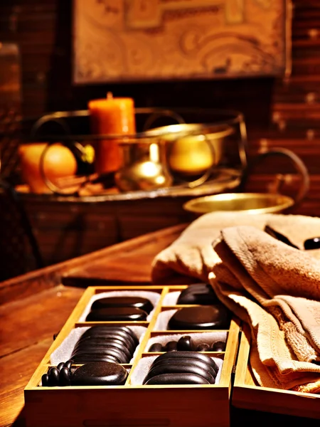 Ayurvedic spa massage still life — Stock Photo, Image