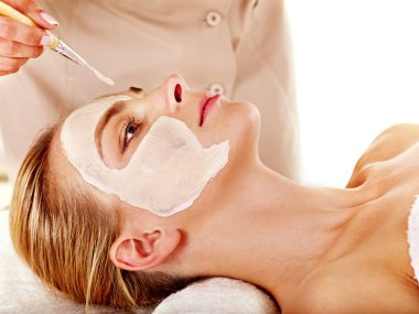 Kil maskesi güzellik Spa.