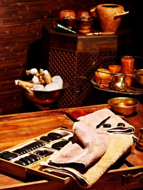 Ayurveda spa masaj natürmort