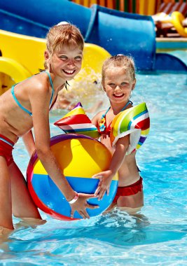 su kaydırağı aquapark, çocuk.