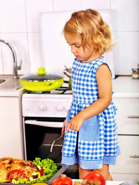 Mutfak yemek çocuk.