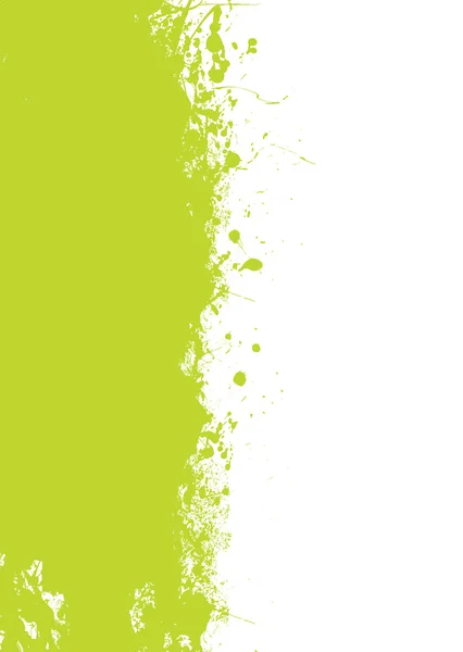 Groene splat grunge — Stockvector