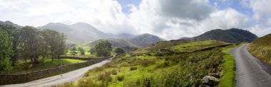 yol kavşağı İngiliz lake District tanışın