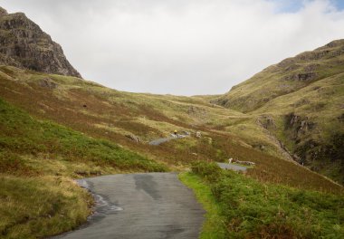 eskdale hardknott pass üzerinden doğru görüntüleme