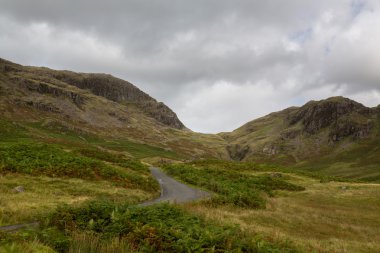 eskdale hardknott pass üzerinden doğru görüntüleme