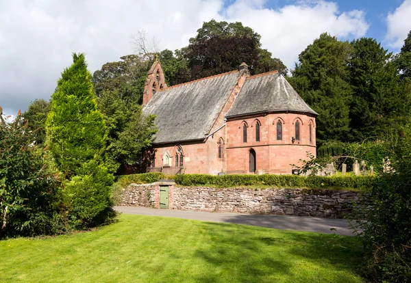 St Hilary Church Erbistock by River Dee — Stock Photo, Image