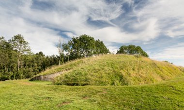 Belas Nap barrow on Cleeve Hill Cotswolds clipart