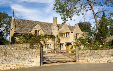bir chipping Campden cotswold geleneksel taş ev