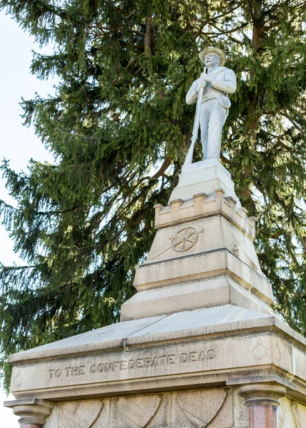 Cementerio confederado en Fredericksburg VA — Foto de Stock