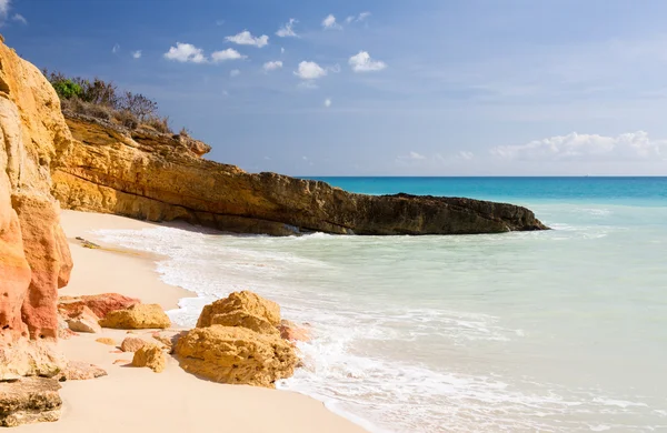 Cupecoy spiaggia Sint Maarten — Foto Stock