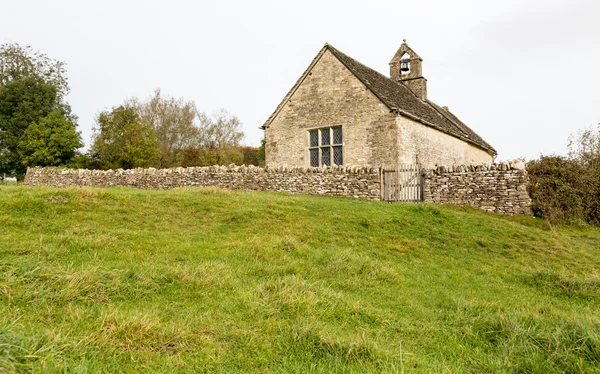 Exterior of St Oswald parish church Widford — Stock Photo, Image