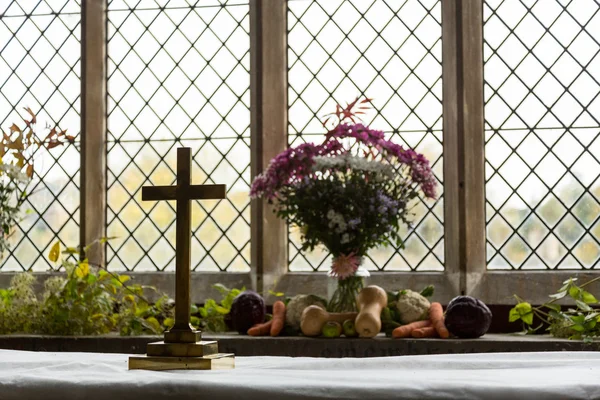 iç St mary kilise swinbrook
