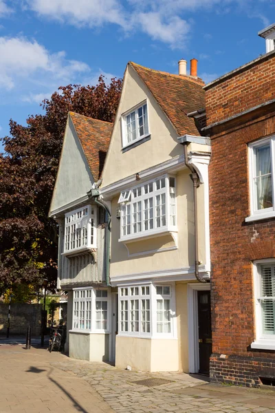 Elizabethan houses in Faversham Kent — Stock Photo, Image