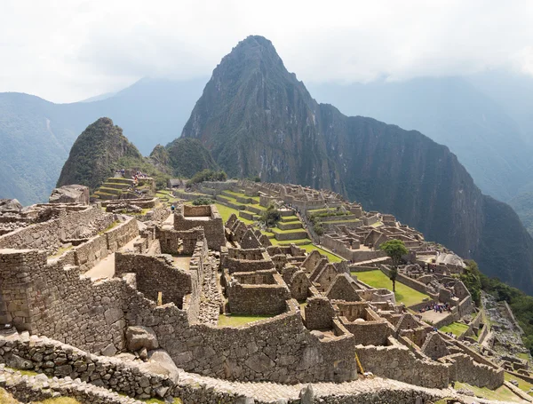 Machu Picchu en la región del Cusco en Perú — Foto de Stock