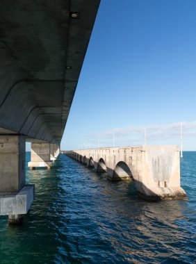 Florida keys Köprüsü ve miras iz