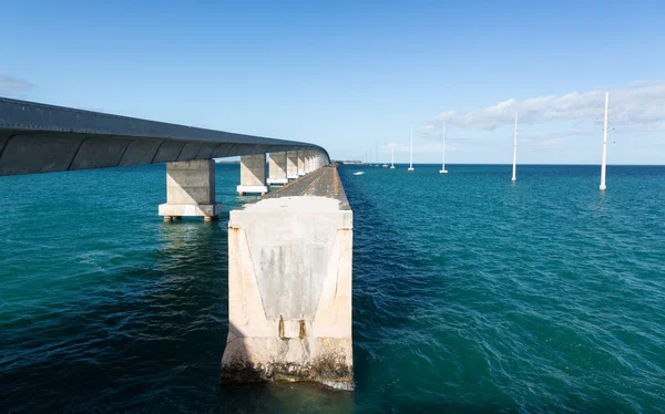 Florida Keys bridge and heritage trail — Stock Photo, Image