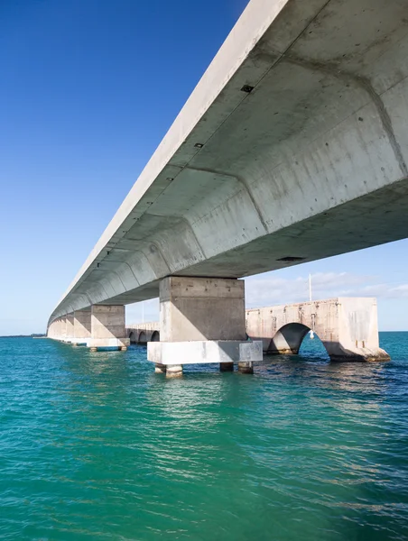 Мост Флорида-Кис — стоковое фото