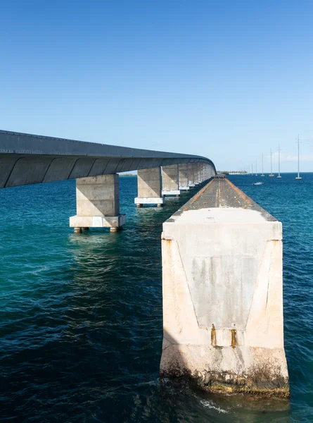 Florida Keys bridge and heritage trail — Stock Photo, Image