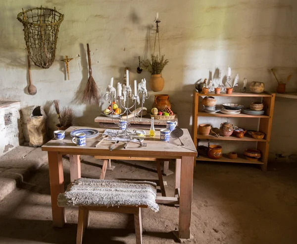 Cocina tradicional en misión en California — Foto de Stock