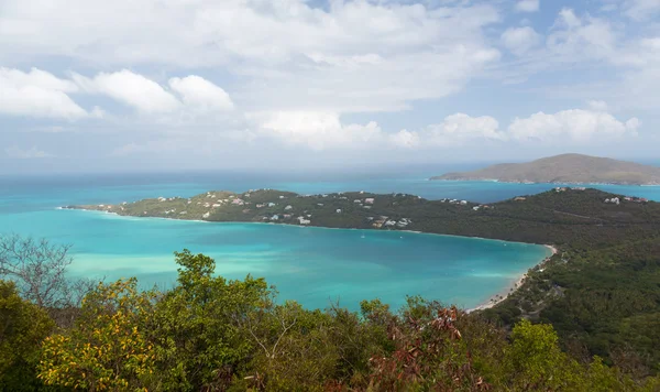 Panoramisch uitzicht van magens bay — Stockfoto