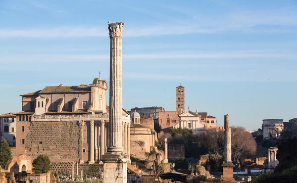 Vista de detalhes da Roma Antiga — Fotografia de Stock