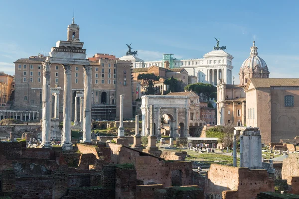 Vista de los detalles de la Antigua Roma — Foto de Stock