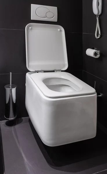 Modern toilet in bathroom — Stock Photo, Image