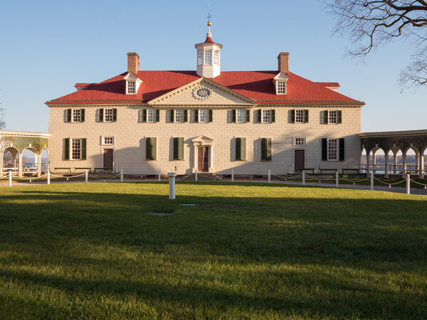 George Washington house Mount Vernon