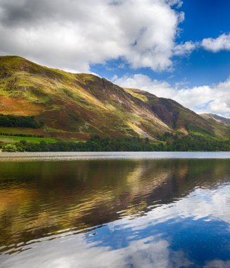 buttermere lake District yansımalar