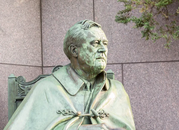 Estatua en el monumento a Roosevelt Washington DC — Foto de Stock