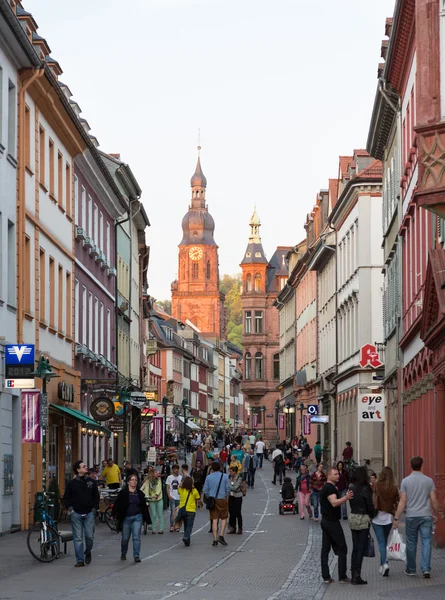 Oude stad van heidelberg Duitsland — Stockfoto