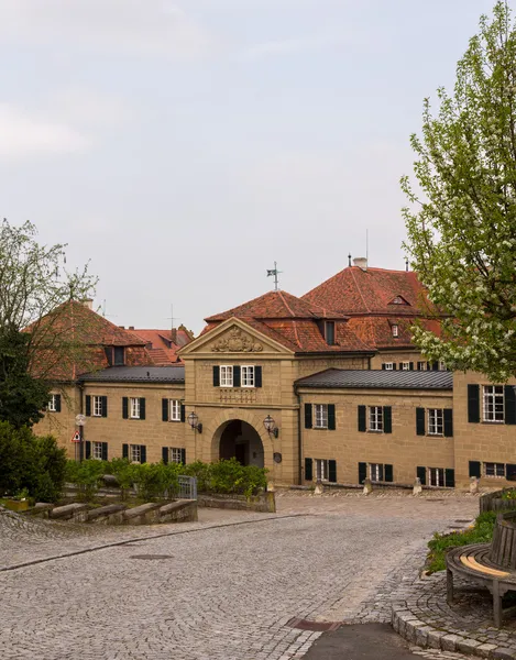Baijerin kylä Castell, Baijeri Saksa — kuvapankkivalokuva