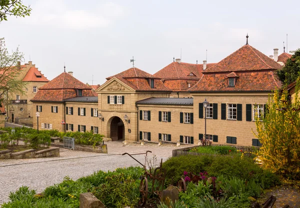 Bawarskiej miejscowości miasta Castell w Bawarii, Niemcy — Zdjęcie stockowe