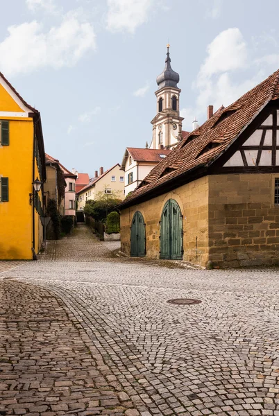 Igreja St Johannis ou Johannes em Castell Alemanha — Fotografia de Stock