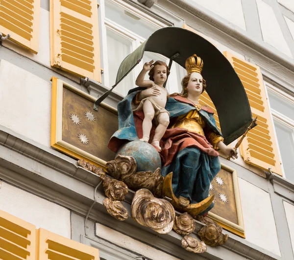 Estátua Maria e Jesus Alemanha — Fotografia de Stock