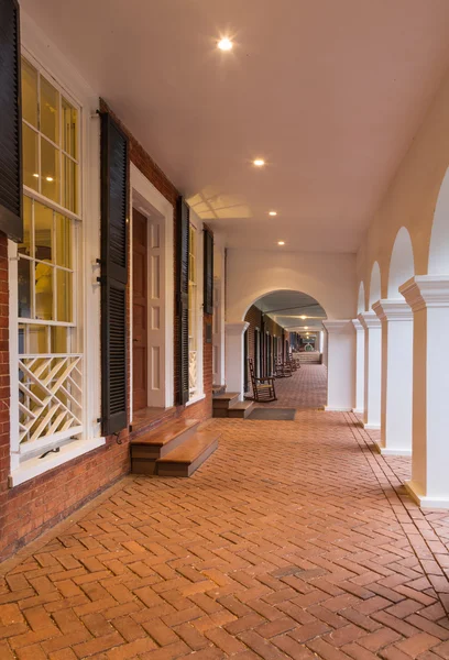 Student houses and walkway UVA — Stock Photo, Image