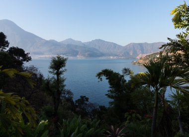 Lake Atitlan Guatemala clipart