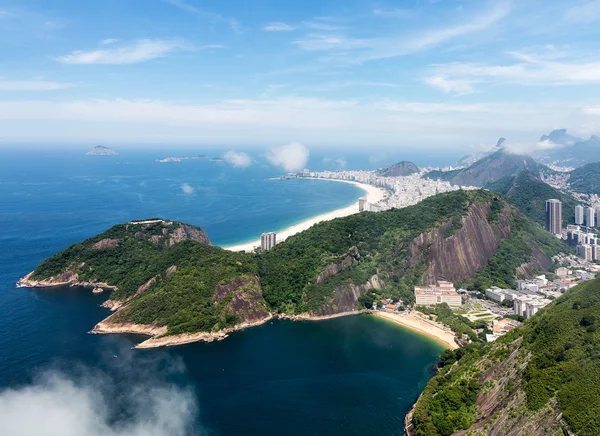 Hafen und Skyline von Rio de Janeiro Brasilien — Stockfoto