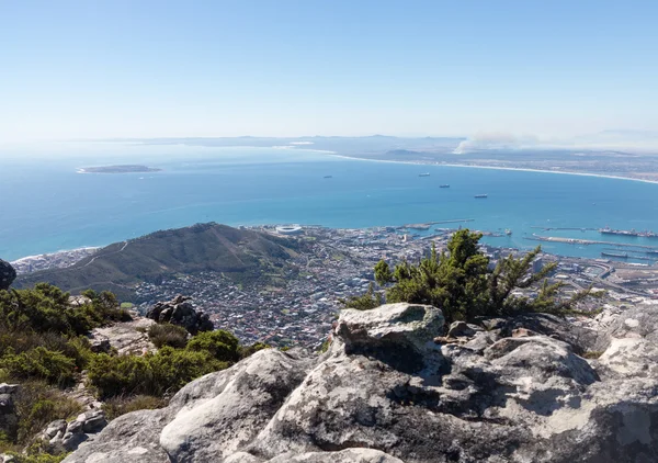 Tafel berg kaap stad Zuid-Afrika — Stockfoto
