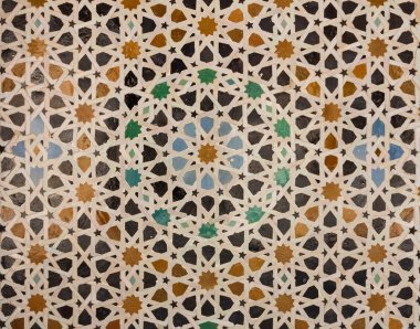 Arapça döşeme veya mozaik desen