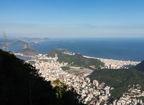 Hafen und Skyline von Rio de Janeiro Brasilien — Stockfoto