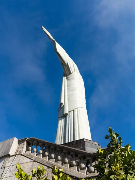 A estátua de Cristo Redentor no Rio — Fotografia de Stock