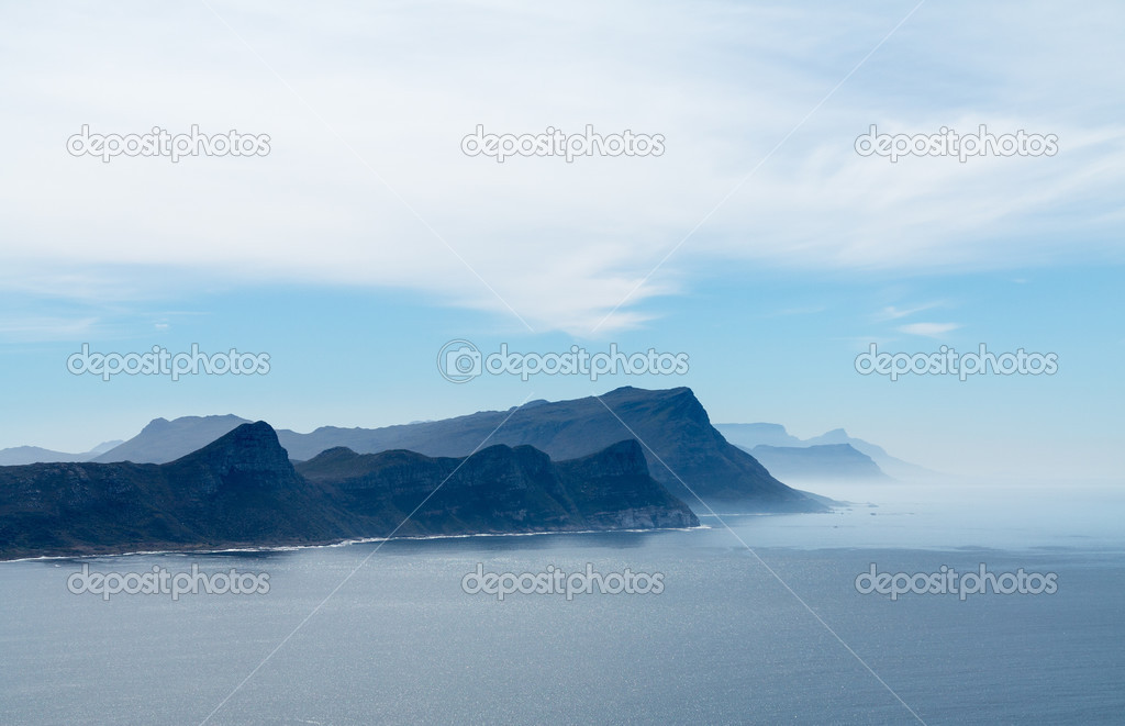 Rocky shoreline Cape Point