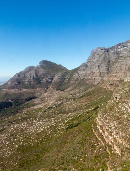 南非高山山景镇 — 图库照片