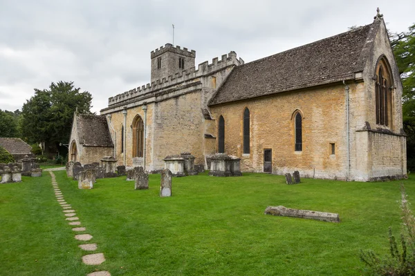 Cotswold district of england eski kilisede — Stok fotoğraf