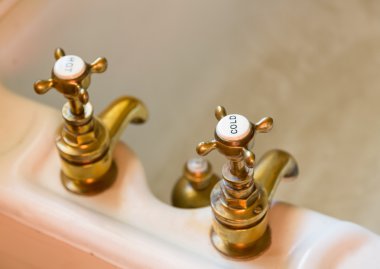 Antik banyo musluklar veya musluk